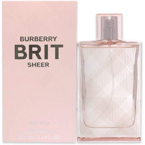 burberry brit perfume for women 3.4 oz edp|burberry brit sheer 100ml price.